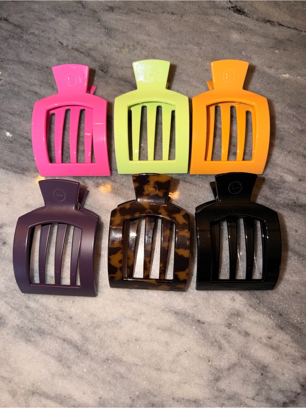 Teleties flat clips - medium